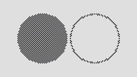 abstract vector data points